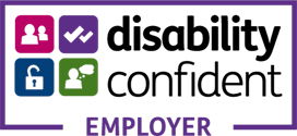 Positive about disable people logo